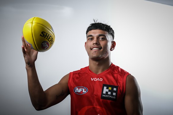 Dylan Patterson began his career with the Gold Coast Suns.