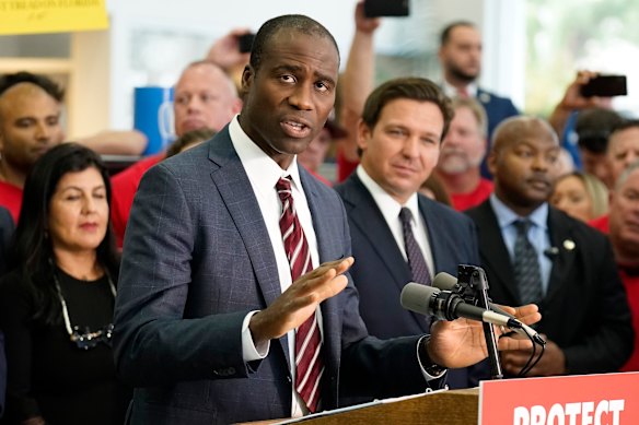Florida Surgeon-General Joseph Ladapo said mandatory vaccinations were akin to slavery.
