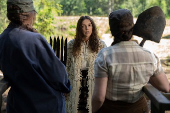 Bridget Christie stars as Linda, who starts a new life in The Change.