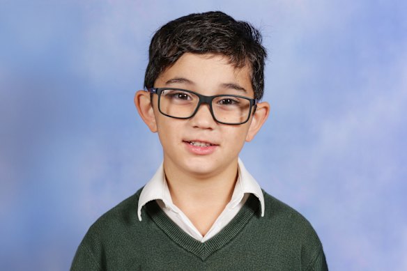 Six-year-old Caleb Wesley, who was struck and killed by a car in Teesdale.