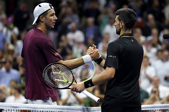 Djokovic made light work of Jan-Lennard Struff, who at 35 is three years the Serb’s junior.