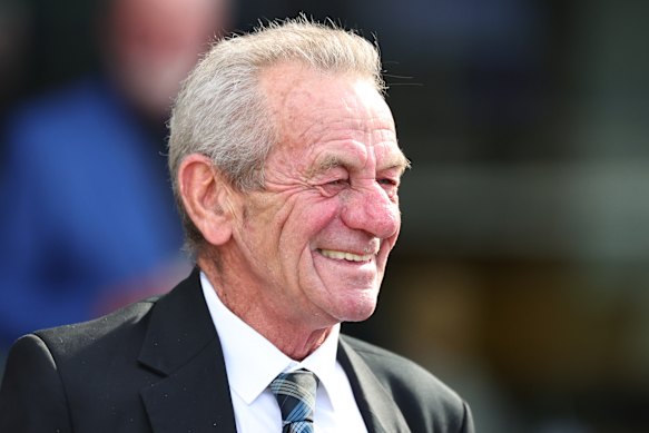 Trainer Gerald Ryan.