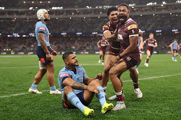 Hamiso Tabuai-Fidow will start at fullback in State of Origin for the first time.