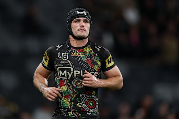 Panthers halfback Nathan Cleary returns this week after being rested in round 26.