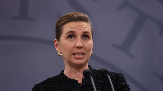 Denmark’s Prime Minister Mette Frederiksen has said Greenland’s status is not up for discussion.