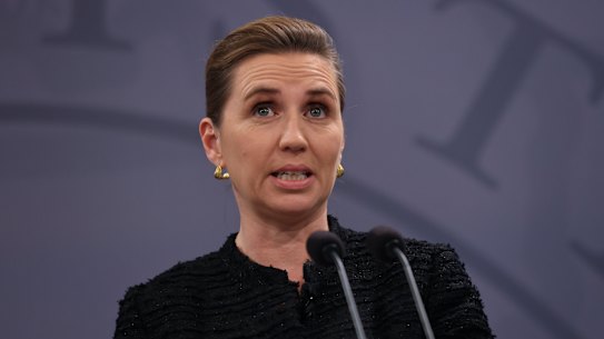 Denmark’s Prime Minister Mette Frederiksen has said Greenland’s status is not up for discussion.