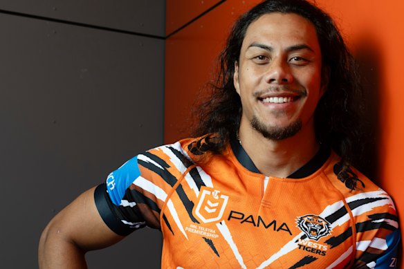 West Tigers Co-Captain Jarome Luai.