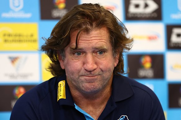 Did Des Hasler sail too close to the wind with his comments on the officiating?