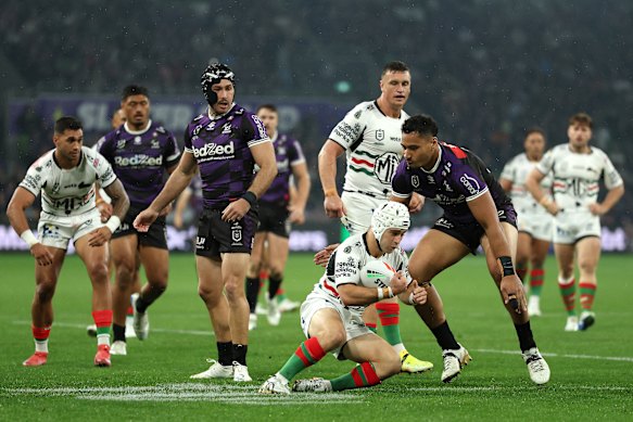 Souths are 0-20 when it comes to playing games in Melbourne.