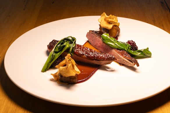  Dry-aged Great Ocean duck.