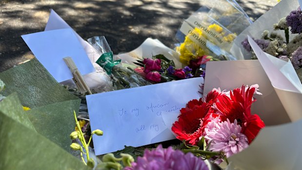 People in the broader community have also been laying tributes, with the Sudanese community Good was from in their thoughts.