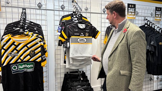 Goodchild in the York Knights office, where they’ve sold more than 1500 memberships for their return season in the first few days of sales.