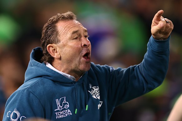 Ricky Stuart took Sunday’s loss as well as anyone in Canberra.