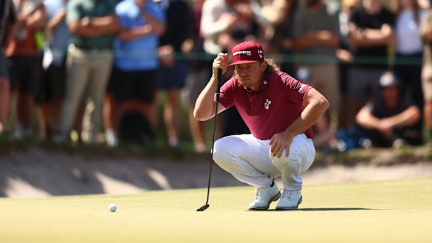 Cameron Smith was left ruing a costly missed putt at the Australian Open.