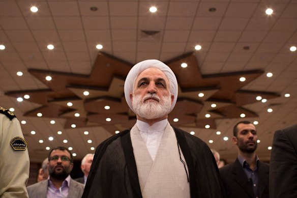 The Chief Justice of Iran, Gholam-Hossein Mohseni-Ejei.