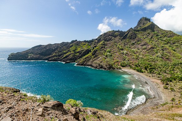 Hiva Oa one of the Marquesas Islands.