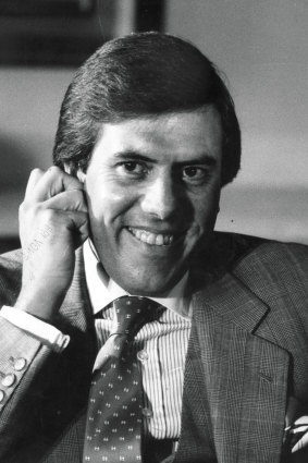 Former Brisbane Bears owner Christopher Skase in the 1980s.
