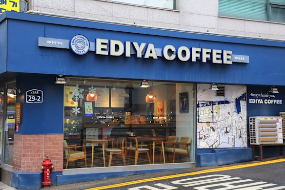 You can’t walk a block in Seoul without passing at least one coffee shop.