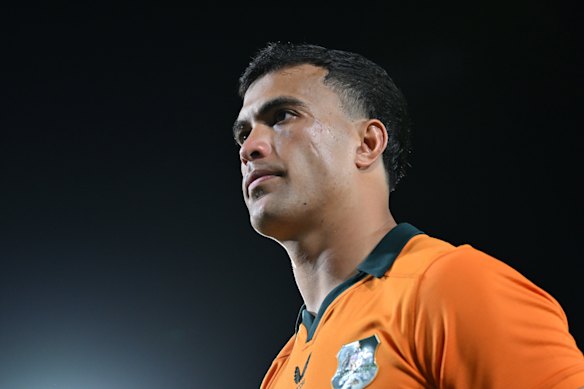 Wallabies outside back Joseph-Aukuso Suaalii looks set for a positional change.