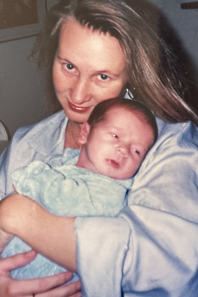Kate Halfpenny and her son Jack.
