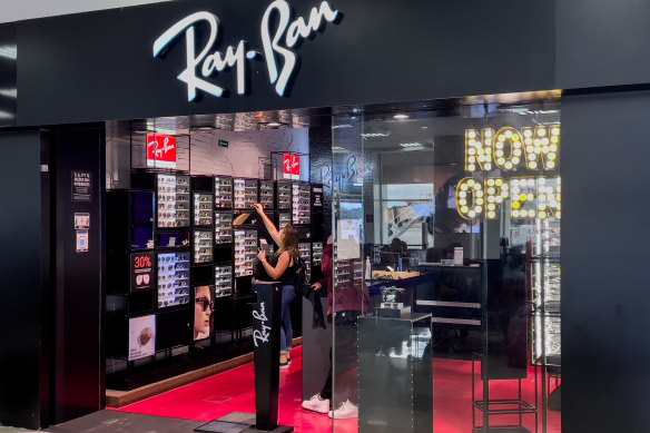 The Ray Ban brand is part of the complex Del Vecchio family empire.