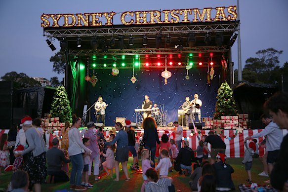 A City of Sydney Christmas concert. 