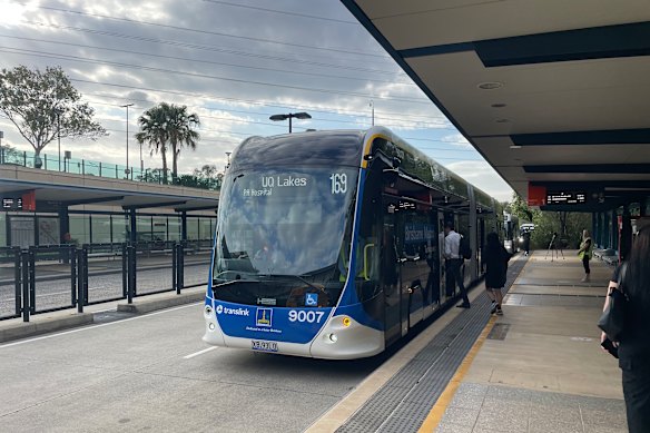 Jessica Paton helped deliver the Brisbane Metro electric bus system.