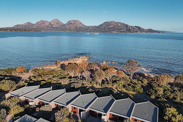 Edge of the Bay – Intrepid Travel’s recent purchase on Tasmania’s Freycinet Peninsula.