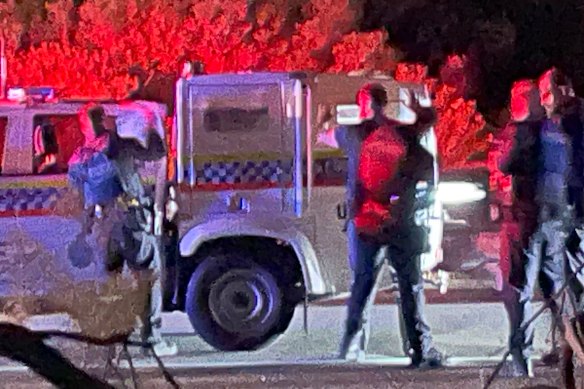 WA Police seized vehicles driven by the club members.