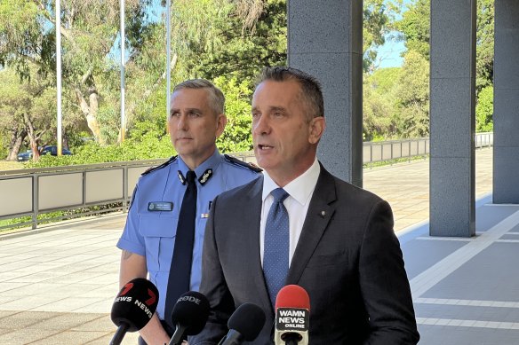 WA Police Minister Paul Papalia said he didn’t want to make comments ahead of the official report release.