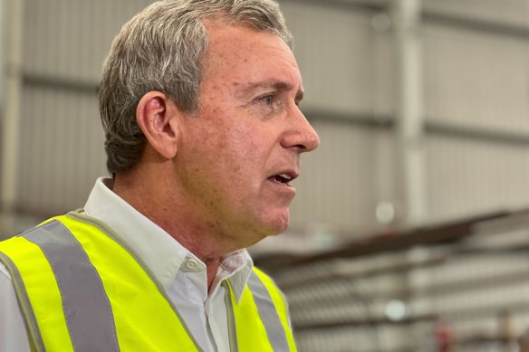 Energy Minister Reece Whitby on Thursday.