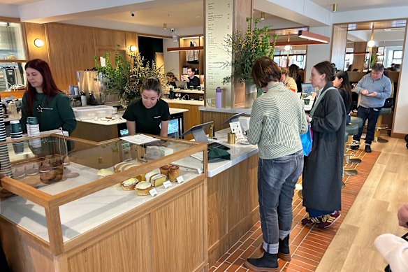 At Neighbourhood, a cafe in central Belfast, it has become common to hear Irish spoken by customers and staff alike. 