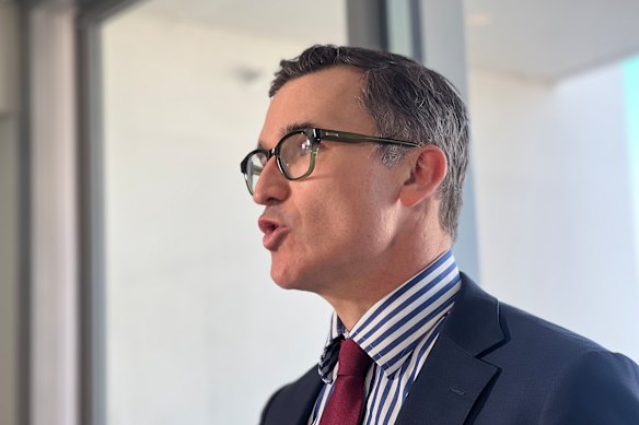 Housing Minister John Carey.