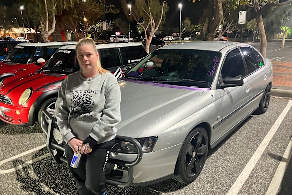 Shannon McLeod travels to the car meets from Serpentine.