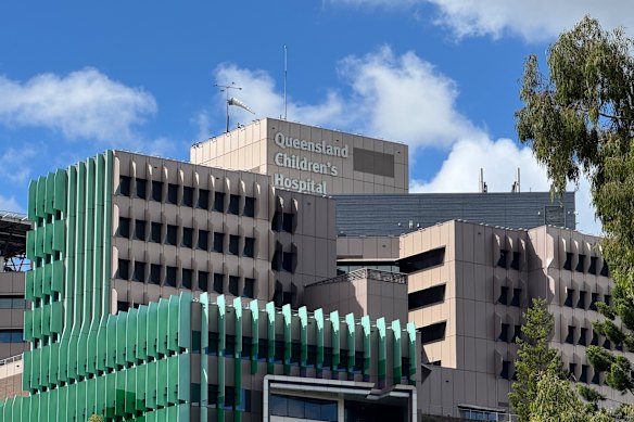 The child was taken to the Queensland Children’s Hospital.