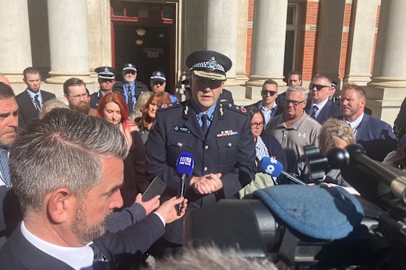Col Blanch calls for tougher penatlies for those that kill police officers.