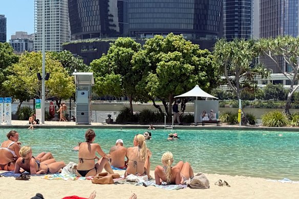 Between the storms, temperatures are forecast to reach into the 30s.