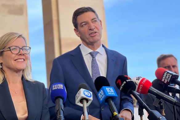 Basil Zempilas is the new opposition leader in WA.