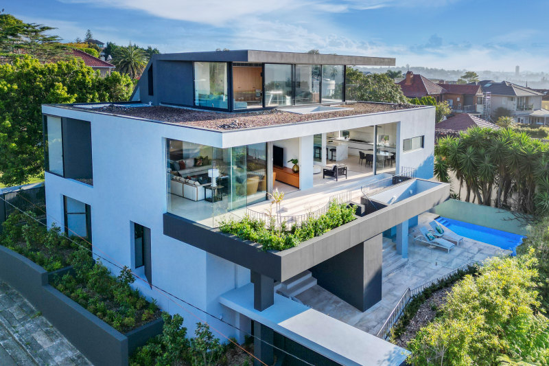 The Vaucluse house of Minqin Wang was designed by architect Kieran McInerney.