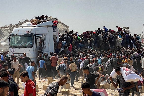 Netanyahu denied Israel was acting out a &ldquo;starvation policy&rdquo;.