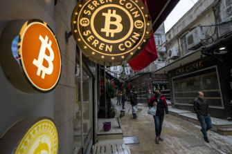 Bitcoin has fallen by nearly 30 per cent since the start of April. 