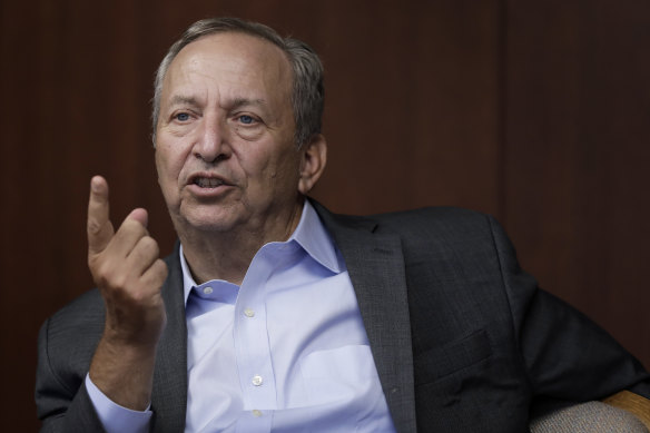 Former US Treasury secretary Larry Summers.