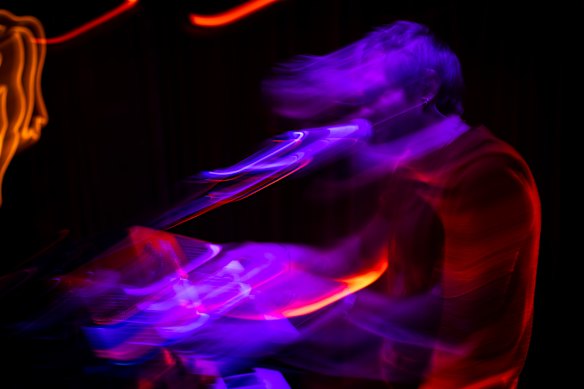 During the “thick of it”.