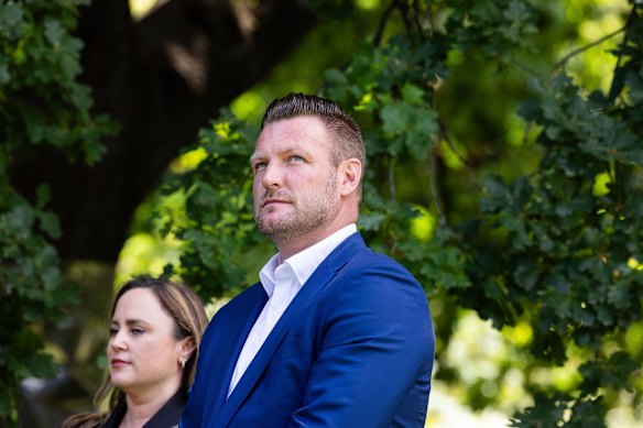 Deputy Leader of the Liberal Party Sam Groth has launched legal action against the Herald Sun over its reports delving into his marriage.