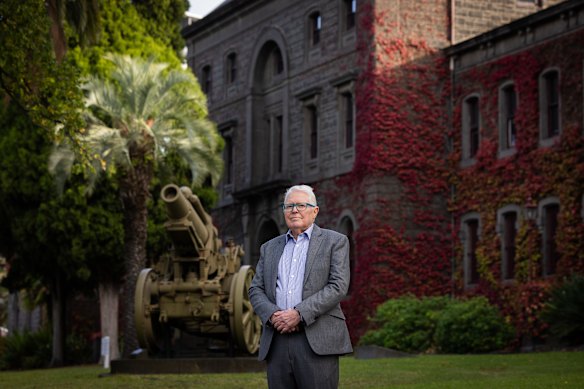 David Hamilton, head of Southbank residents group at Victoria Barracks on St Kilda Road.