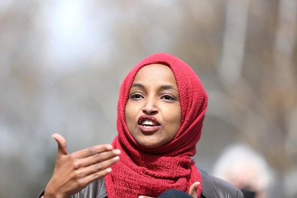 Representative Ilhan Omar, a Democrat from Minnesota.