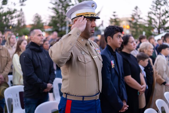 Anzac Day at Coogee.