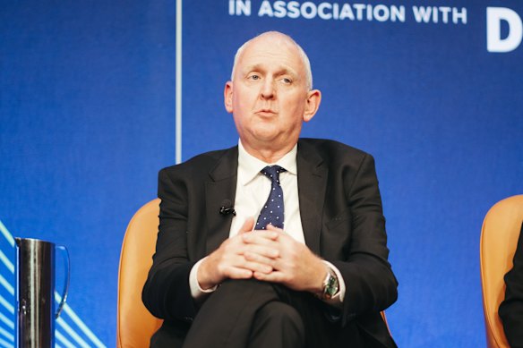 VicGrid chief executive Alistair Parker at a 2023 energy summit. 