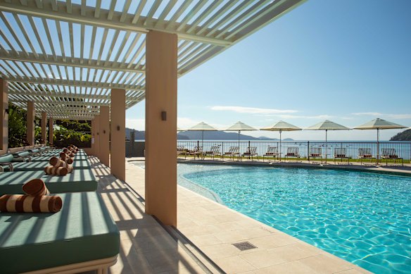 Kick back in a cabana at Catseye Pool Club.