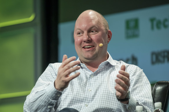 Venture capitalist Marc Andreessen.